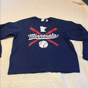Minnesota Baseball Graphic Sweatshirt